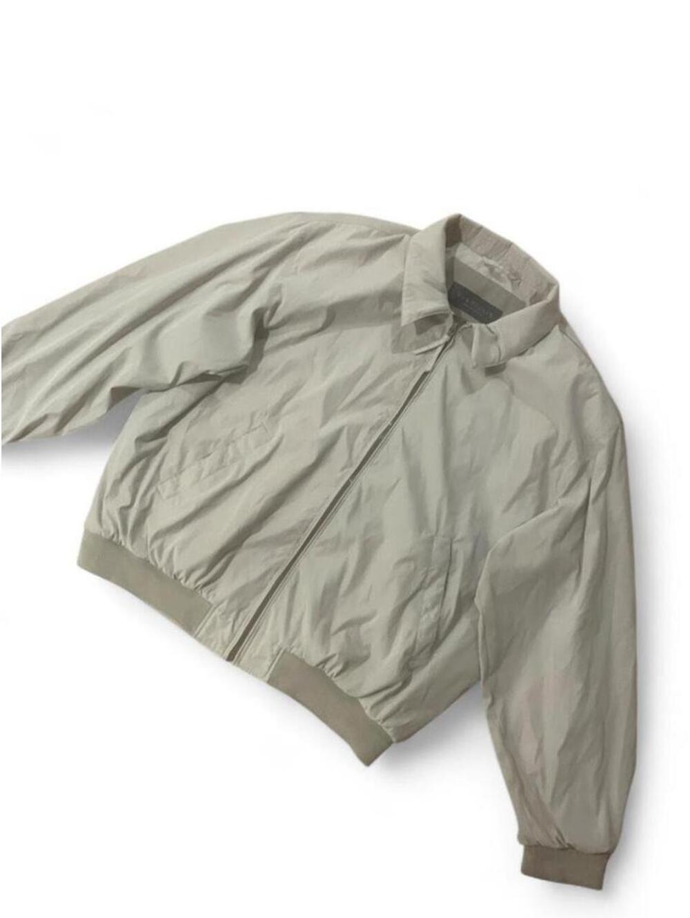 Van Heusen Cream Bomber Jacket